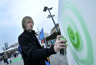 Damir Hoyka na jučerašnjem Green City Projectu (foto:Marko Mišečević/Cropix)