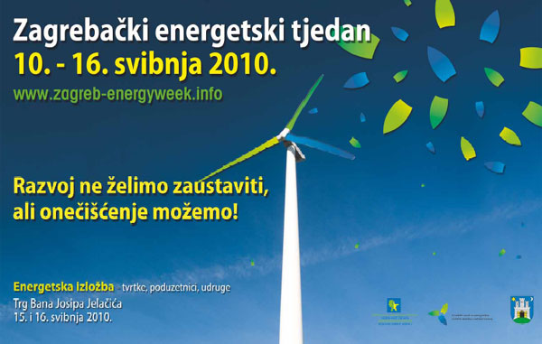 plakat za Zagrebački energetski tjedan