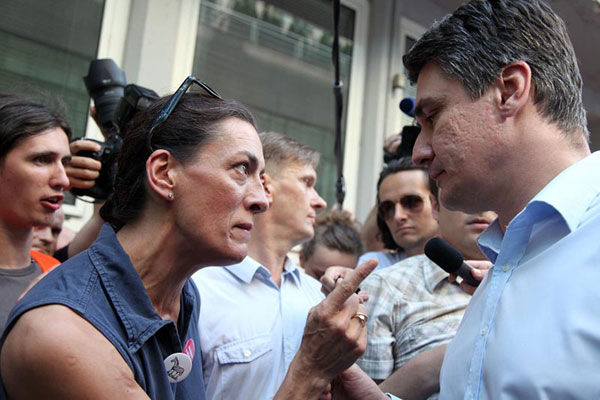 Urša Raukar i Zoran Milanović (Foto: Saša Zinaja /Medijska mreža)