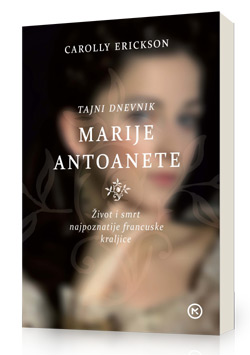 naslovnica knjige Tajni dnevnik Marije Antoanete