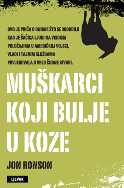 naslovnica knjige Muškarci koji bulje u koze
