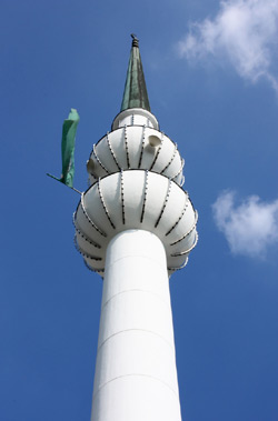 minaret zagrebačke džamije