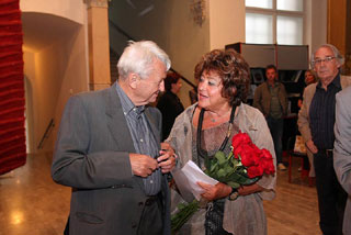 Predrag Matvejević i Jagoda Buić (Foto: Siniša Kosić /Medijska mreža)