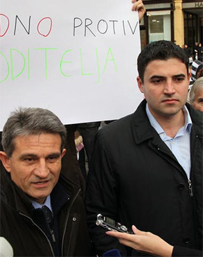 Davor Bernardić i Boris Šprem (Foto: Saša Zinaja /Medijska mreža)