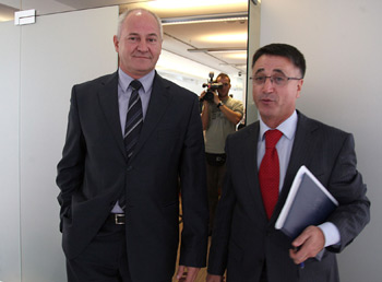 Ivo Čović i Dušan Viro (Foto: Saša Zinaja /Medijska mreža)
