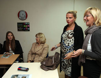 Milana Vuković-Runjić u Centru za kreativno pisanje (Foto: Saša Zinaja /Medijska mreža)