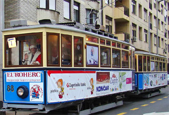 Božićni tramvaj (Foto: www.zgh.hr)