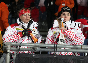mama Marica Kostelić u društvu Ivičine djevojke (Foto: Saša Zinaja /Medijska mreža)