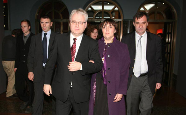  predsjednik republike Ivo Josipović i supruga Tatjana (Foto: Biljana Gaurina /CROPIX)