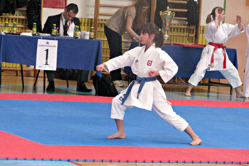 Prvakinja Anja (Foto: Zagrebački karate savez)