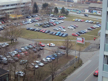 parkiralište kod Doma sportova (Foto: Tomislav Lončar)