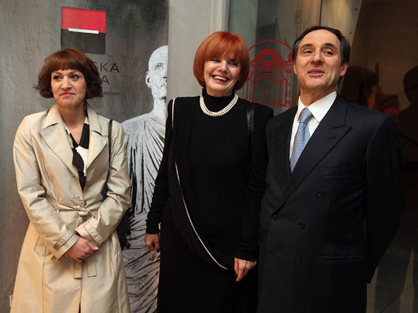 Jelena Pavičić Vukičević, Vesna Kusin i Alessandro Pignatti (Foto: Saša Zinaja /Medijska mreža)