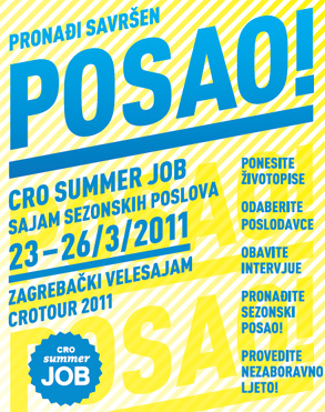 Sajam sezonskih poslova Cro Summer Job