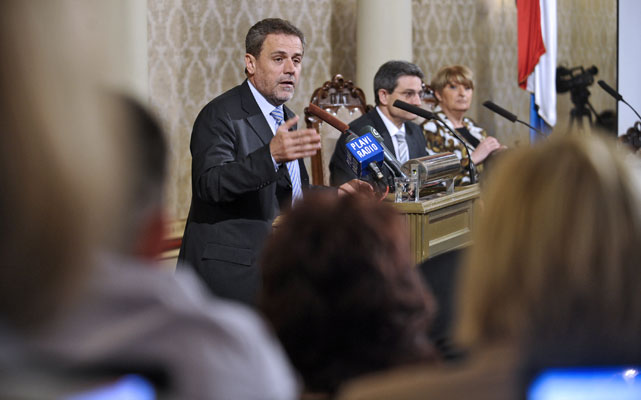 gradonačlnik Milan Bandić (Foto: Saša Zinaja /Medijska mreža)