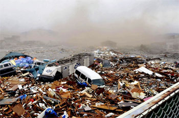 tsunami u Japanu (Foto:www.christianpost.com)