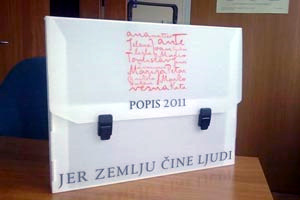 kovčežić s logom Popisa