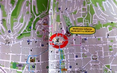 hodočasnički plan grada