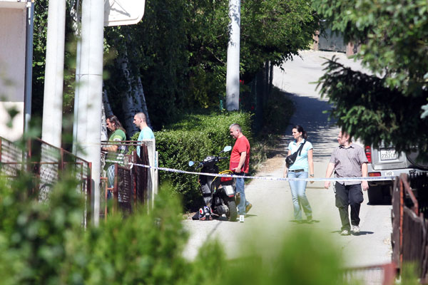 na mjestu zločina (Foto: Saša Zinaja /Medijska mreža)