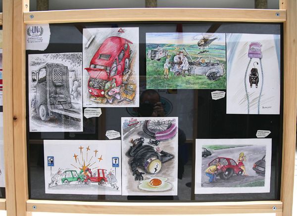 5. međunarodni salon autokarikature (Foto: Saša Zinaja /Medijska mreža) 5. međunarodni salon autokarikature (Foto: Saša Zinaja /Medijska mreža)