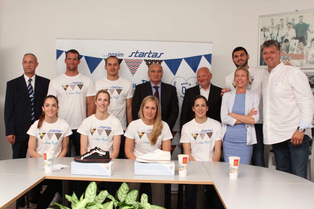 Hrvatski olimpijci u Startas tenisicama