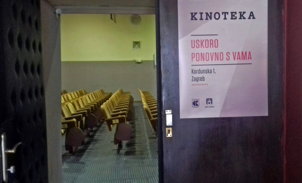 Kinoteka ulaz u dvoranu
