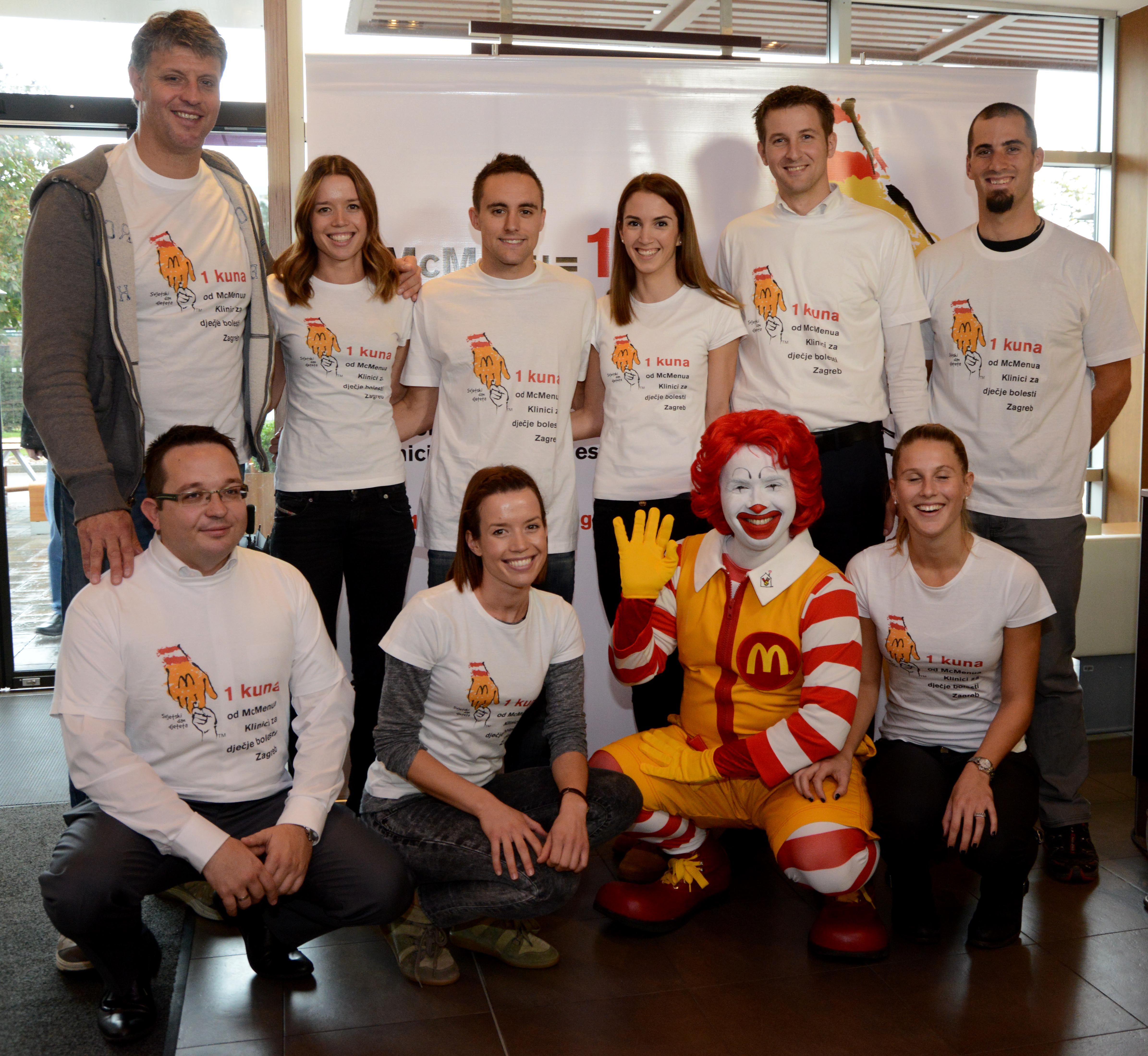 McDonald’s Hrvatska prikupljat će sredstva za donaciju Dječjoj bolnici Zagreb