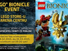 Lego event u Arena centru tijekom vikenda Lego event u Arena Centru