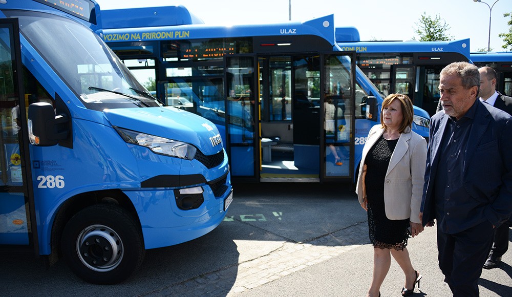 ZET predstavio autobuse na plin