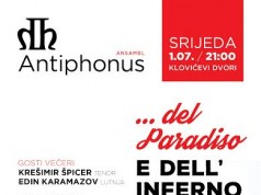 Ansambl Antiphonus ugošćuje glazbene zvijezde Karamazova i Špicera ansambl antiphonus