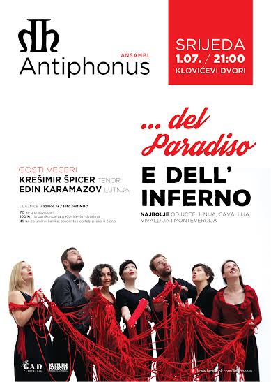 Ansambl Antiphonus ugošćuje glazbene zvijezde Karamazova i Špicera