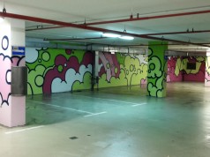 U javnoj garaži Zagrebparkinga na Langovom trgu „Colourful underground“ – grafiti umjetnika Lunara