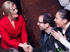 PreCjednica Kolinda na proslavi 4. rođendana stand -up comedy showa