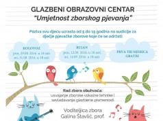 Umjetnost zborskog pjevanja – audicije za djecu