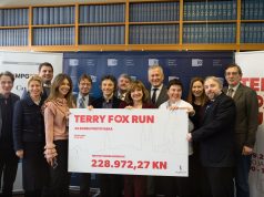Terry Fox Run – Prikupljeno gotovo 230 tisuća kuna za Institut Ruđer Bošković