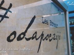 City lights Zagreb plakata odradio i kulturnu instalaciju #odapoeziji