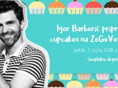 Igor Barberić priprema cupcakes na ZeGeVegeu!