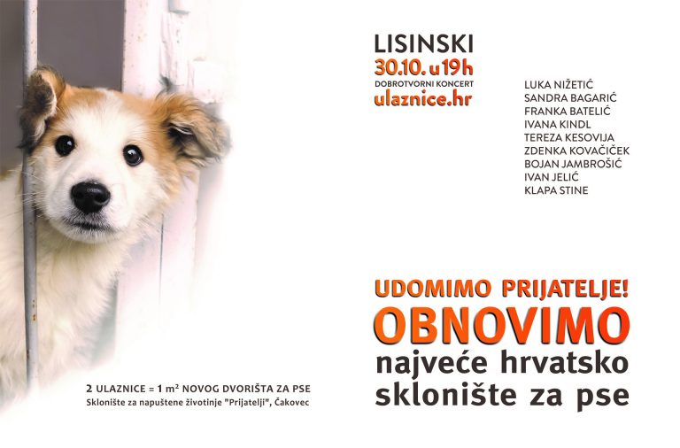 Udomimo prijatelje i obnovimo najveće hrvatsko sklonište za napuštene pse