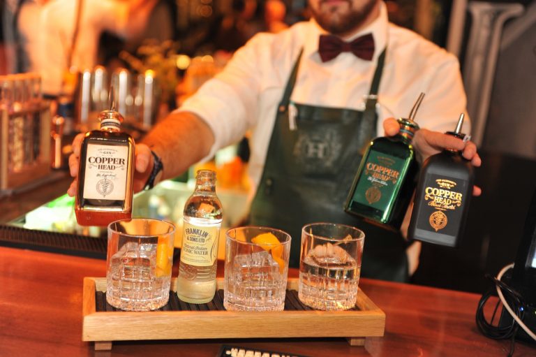 Copperhead večer otvorila sezonu gin degustacija u Time restoranu i baru
