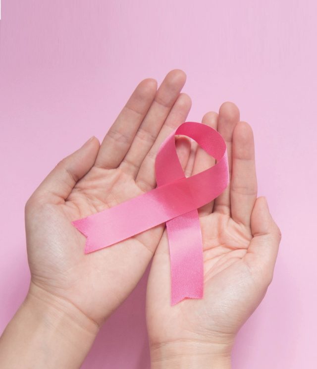 International symbol of Breast Cancer Awareness Month in October