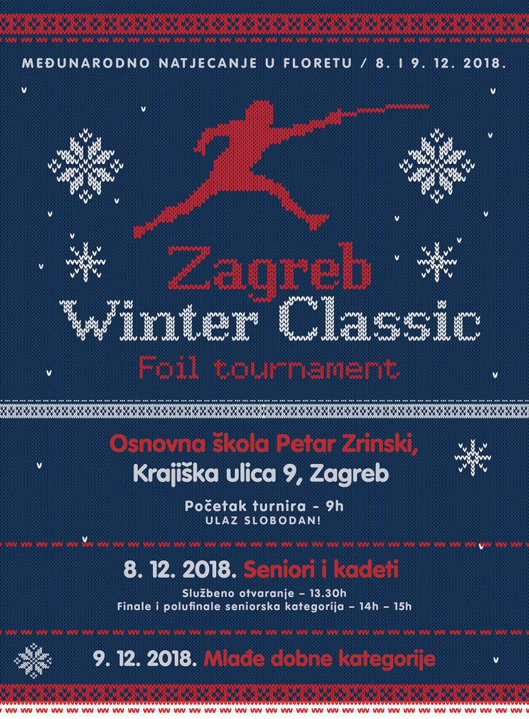 Posjetite Zagreb Winter Classic i uživajte u natjecanju u mačevanju!