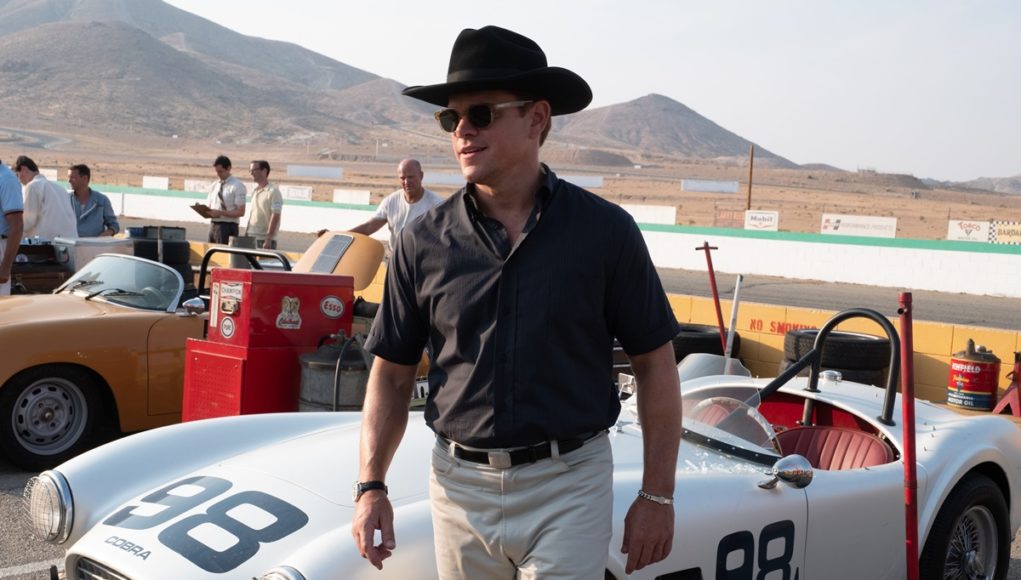 Matt Damon in Twentieth Century Fox’s FORD V. FERRARI.