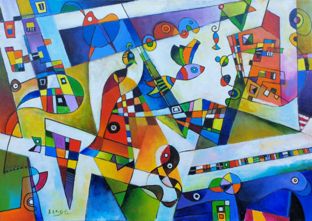 Leteća riba - 70x100cm