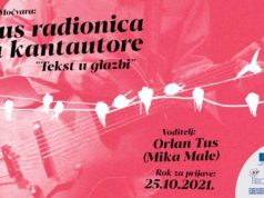 Ciklus radionica za kantautore “Tekst u glazbi” u Začaranoj Močvari!