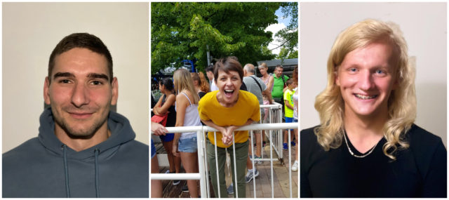 Finalisti_Volonterski Oskar 2021 - David Lonjak, Goranka Perc i Patrik Radotić