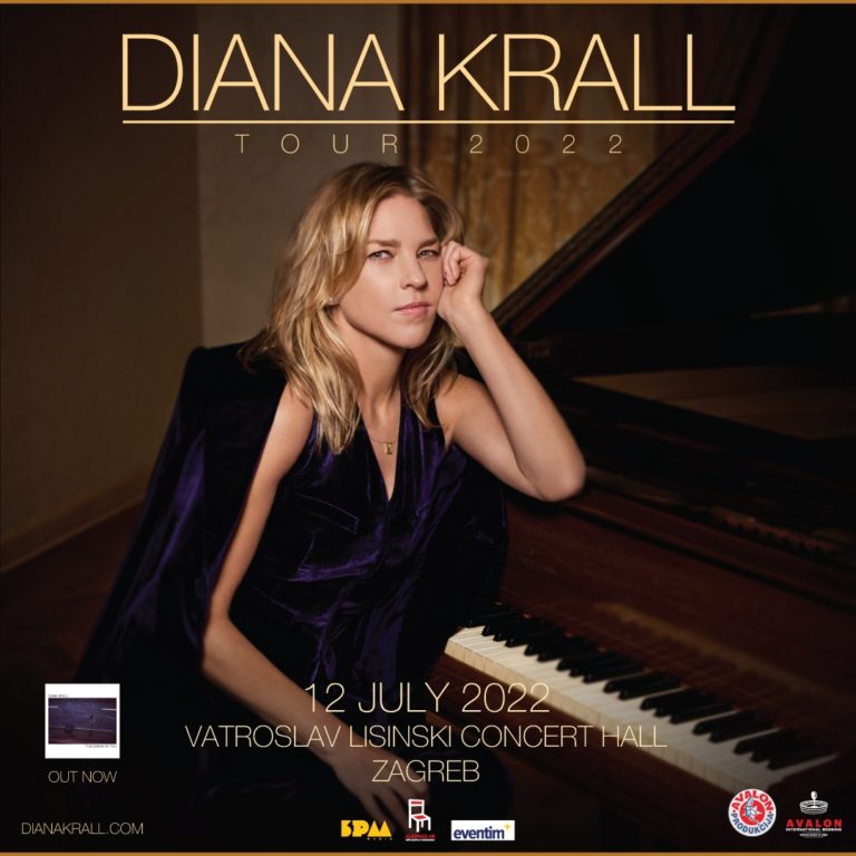 Ekskluzivni koncert jazz dive Diane Krall u Zagrebu