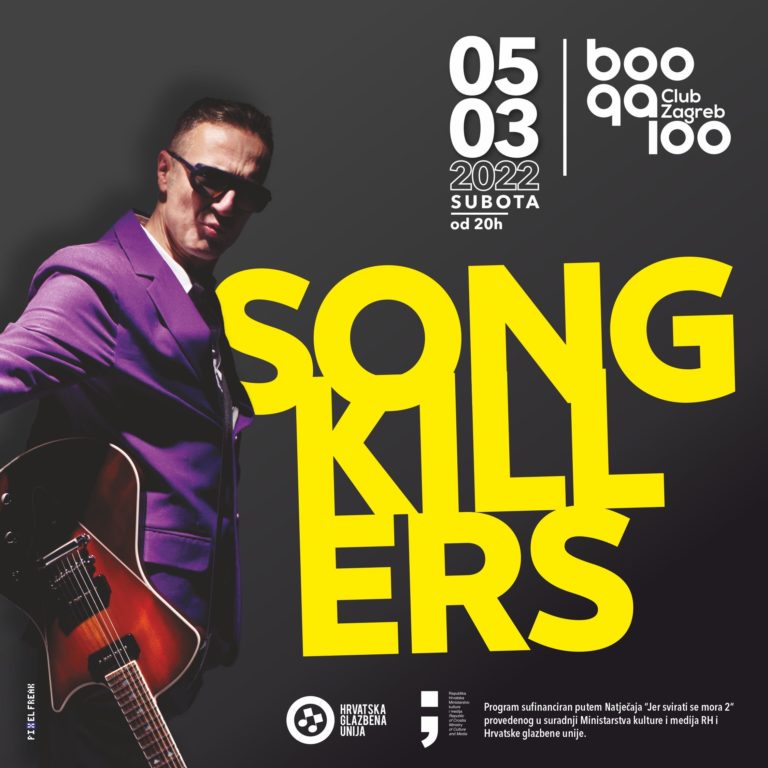 Songkillersi u subotu u Boogaloou!