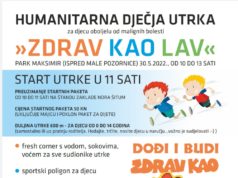 Humanitarna dječja utrka ‘Zdrav kao lav’
