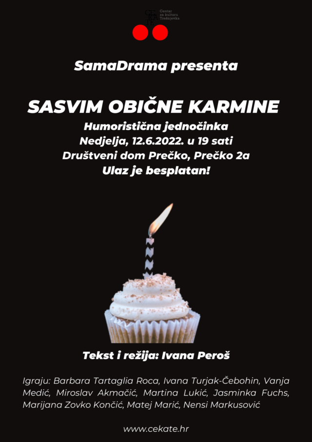 Sasvim obične karmine PLAKAT