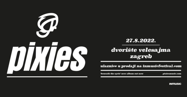 Pixies u dvorištu Zagrebačkog velesajma