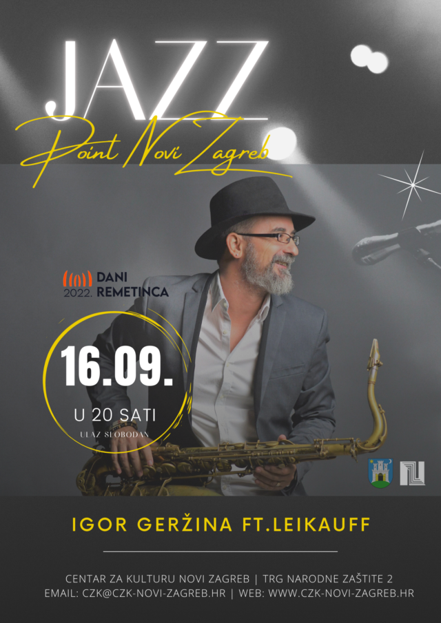 Koncert Igor Geržina Jazz FINAL